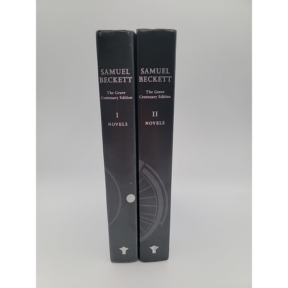 Samuel Beckett The Grove Centenary Edition Novels I & II Hardcover 1st Ed Good
